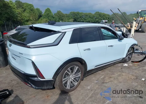 2024 Cadillac Lyriq Luxury W/1Sd z USA, uszkodzony, nr VIN 1GYKPRRKXRZ113695